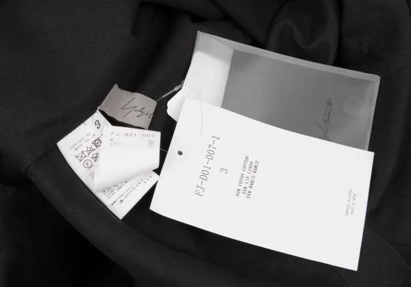 Yohji Yamamoto FEMME Drape Shirt Dress K-146585_018