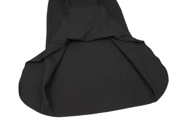 ヨウジヤマモト ファムYohji Yamamoto FEMME ウール裾変形ロングスカート 黒2 K-146586_011