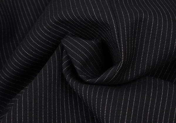 Max Mara Acetate Poly Pinstripe Double Jacket K-146587_014