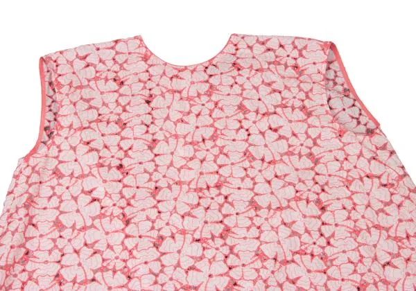 Drawer Floral Embroidery Design Flare Sleeveless K-146591_004