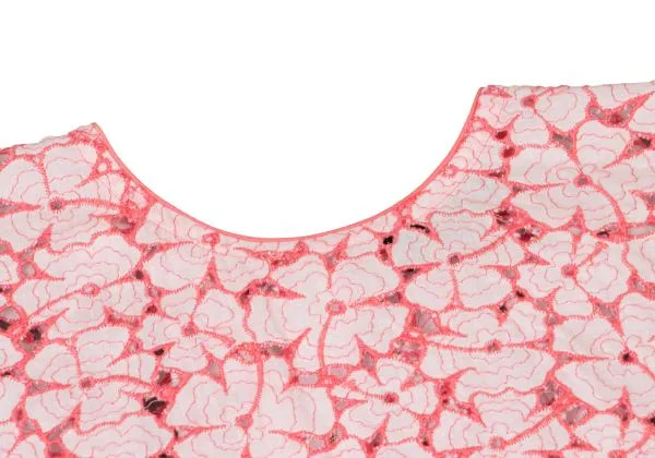 Drawer Floral Embroidery Design Flare Sleeveless K-146591_005