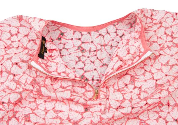 Drawer Floral Embroidery Design Flare Sleeveless K-146591_012