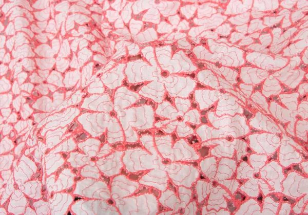 Drawer Floral Embroidery Design Flare Sleeveless K-146591_013