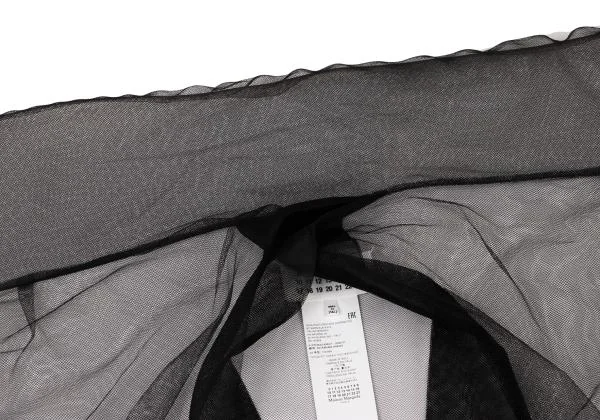 Maison Martin Margiela 1 Nylon Mesh Deformed Blouse K-146593_003