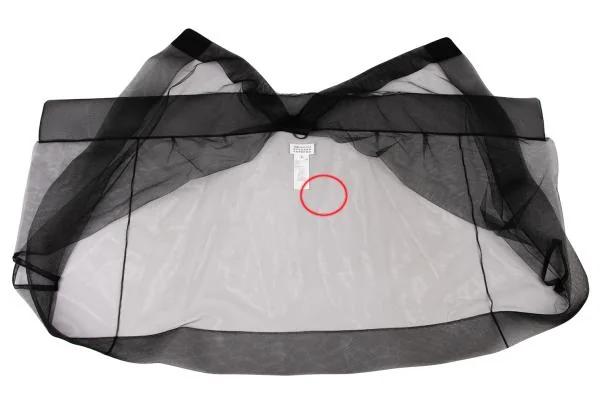 Maison Martin Margiela 1 Nylon Mesh Deformed Blouse K-146593_007