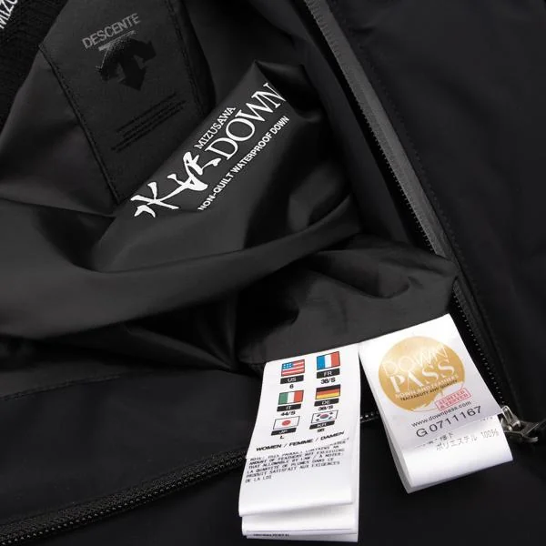 DESCENTE Mizusawa Down ELEMENT Hooded Down Coat K-146594_019