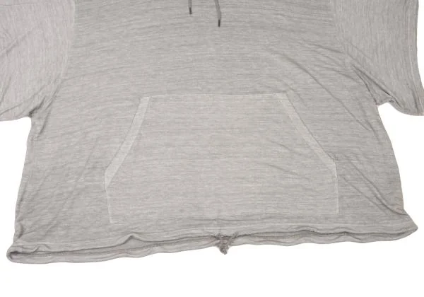 Ground Y Dyed Black Oversized Hooded Top K-146608_005