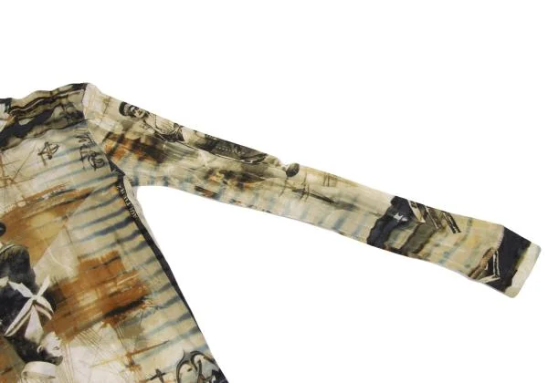 Unbranded Marine Printed T-shirt K-146618_005