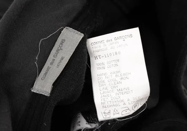 COMME des GARCONS HOMME Cotton Raglan Polo Shirt K-146628_013