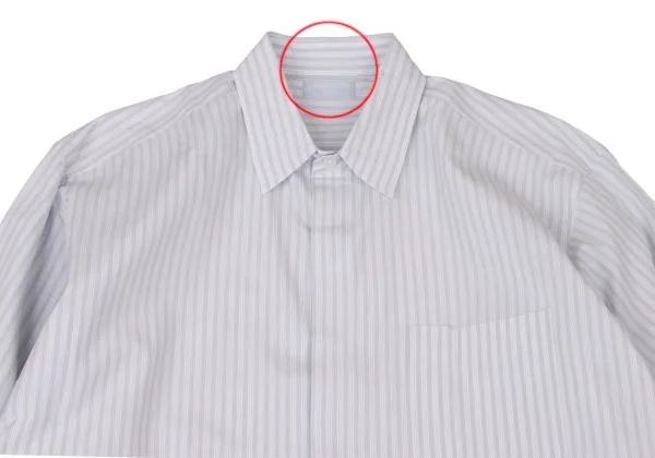 COMME des GARCONS HOMME Cotton Striped Long Sleeve Shirt K-146630_002