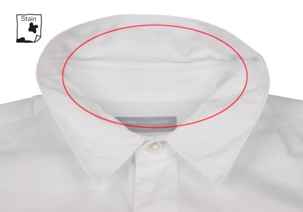 COMME des GARCONS HOMME Cotton Short Sleeve Shirt K-146631_004