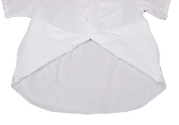 COMME des GARCONS HOMME Open Collar Short Sleeve Shirt K-146635_009