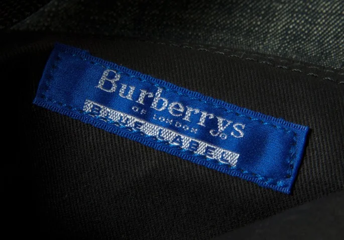 BURBERRY BLUE LABEL denim shoulder pochette(K-10583) K-10583_012