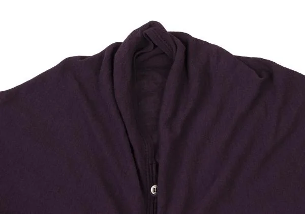 スナオクワハラsunao kuwahara コットボタンデザインカーディガン 紫M K-146674_004