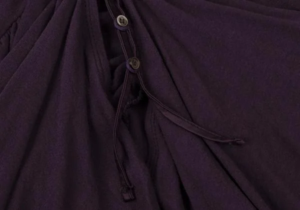 スナオクワハラsunao kuwahara コットボタンデザインカーディガン 紫M K-146674_008