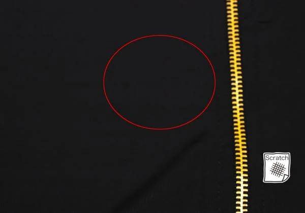 グッチGUCCI ナイロンストレッチハーフジップカットソー 黒S K-146692_004