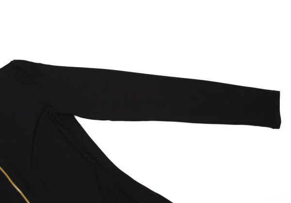 グッチGUCCI ナイロンストレッチハーフジップカットソー 黒S K-146692_009