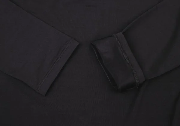 グッチGUCCI ナイロンストレッチハーフジップカットソー 黒S K-146692_010