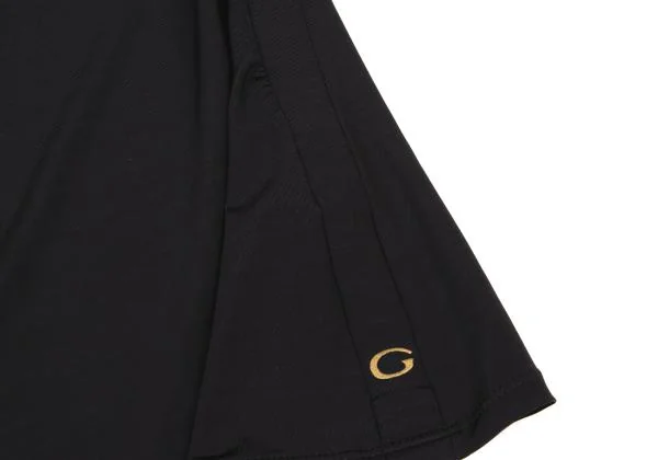 グッチGUCCI ナイロンストレッチハーフジップカットソー 黒S K-146692_013
