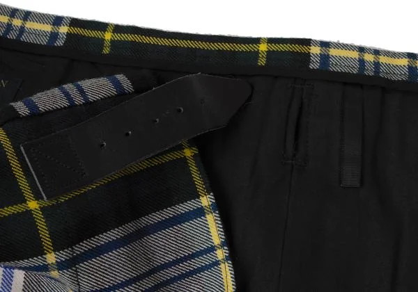 COMME des GARCONS Locaron Tartan Check Dyed Kilt Skirt K-146698_013