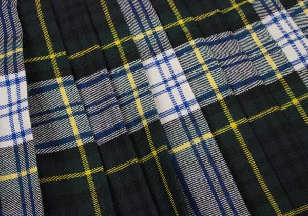 COMME des GARCONS Locaron Tartan Check Dyed Kilt Skirt K-146698_015