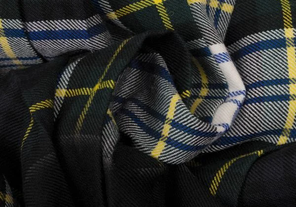 COMME des GARCONS Locaron Tartan Check Dyed Kilt Skirt K-146698_016