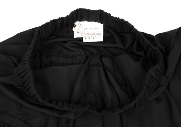COMME des GARCONS Drawcord Shirred Skirt K-146700_007