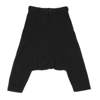 COMME des GARCONS Stretch Wool Knit Dropped Crotch Pants