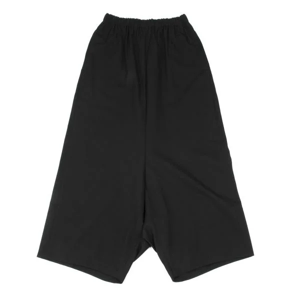robe de chambre COMME des GARCONS Wool Gaba Dropped Crotch Pants Black S-M K-146713_001