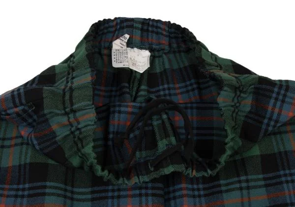 robe de chambre COMME des GARCONS Check Dropped Crotch Pants K-146714_005