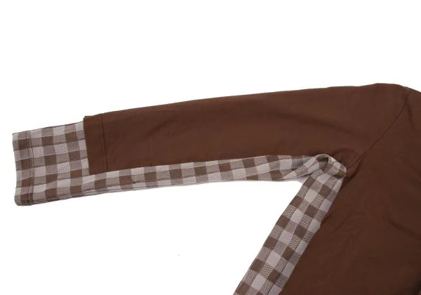 COMME des GARCONS Block Check Layered Cardigan K-146716_007