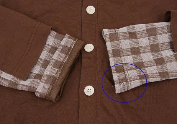 COMME des GARCONS Block Check Layered Cardigan K-146716_009