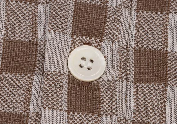 COMME des GARCONS Block Check Layered Cardigan K-146716_014