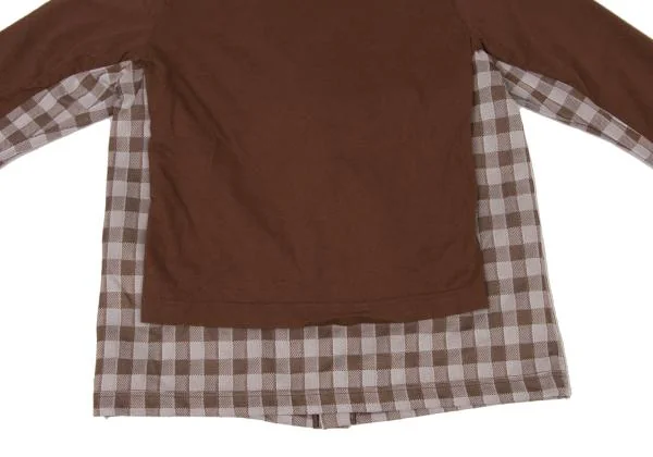 COMME des GARCONS Block Check Layered Cardigan K-146716_019