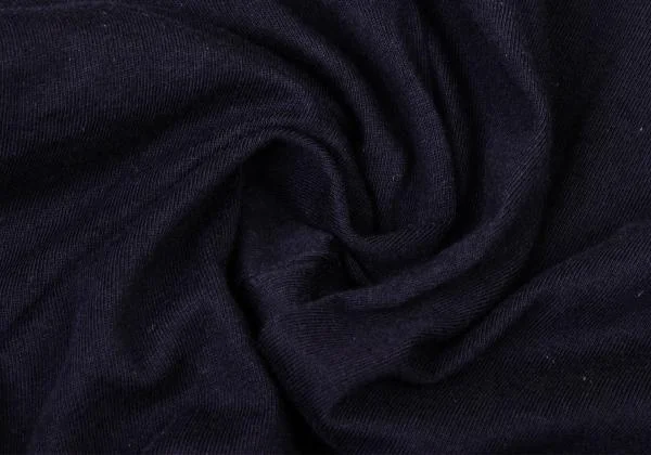 ローブドシャンブル コムデギャルソンrobe de chambre COMME des GARCONS 袖切替Vネックカットソー 紺S位 K-146728_012