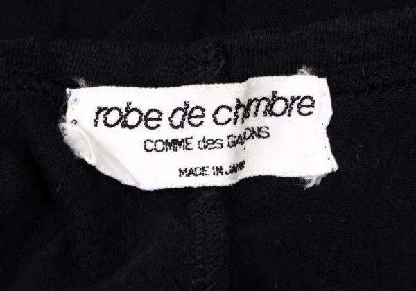 ローブドシャンブル コムデギャルソンrobe de chambre COMME des GARCONS 袖切替Vネックカットソー 紺S位 K-146728_013