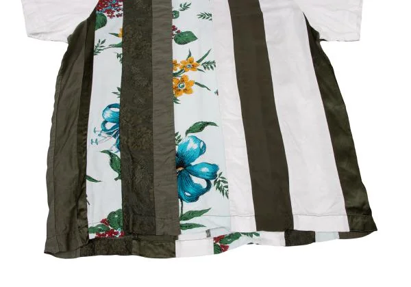 JUNYA WATANABE MAN PINK Switching Design T Shirt K-146734_009