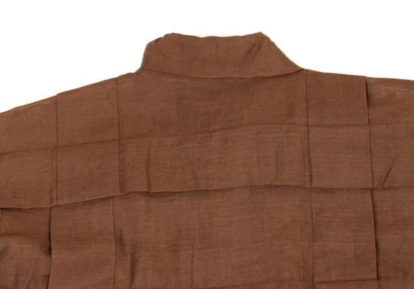 ISSEY MIYAKE Knob Flap Design Sleeveless Blouse Dress K-146739_012
