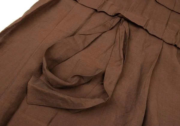 ISSEY MIYAKE Knob Flap Design Sleeveless Blouse Dress K-146739_014