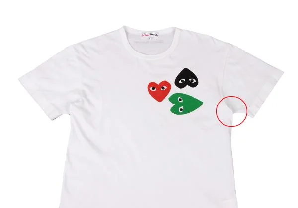 トリココム・デ・ギャルソン半袖ＴシャツS COMME des GARCONS コムデギャルソン Tシャツ 半袖 ロゴ ハート