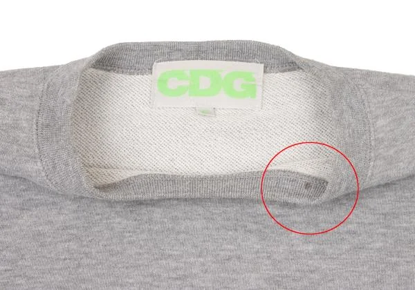 CDG Cotton Poly Back Logo Sweatshirt K-146742_010