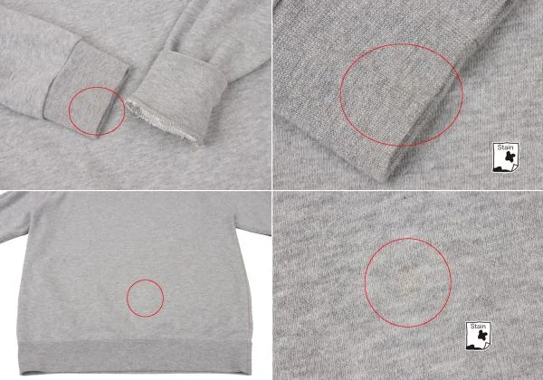 CDG Cotton Poly Back Logo Sweatshirt K-146742_013