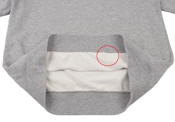 CDG Cotton Poly Back Logo Sweatshirt K-146742_014