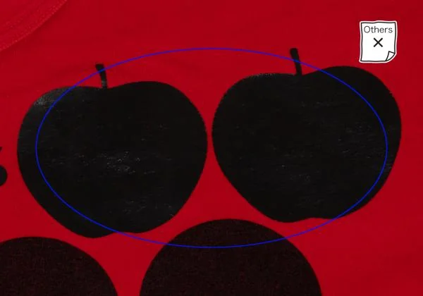 THE BEATLES COMME des GARCONS Apple Printed T Shirt K-146749_005