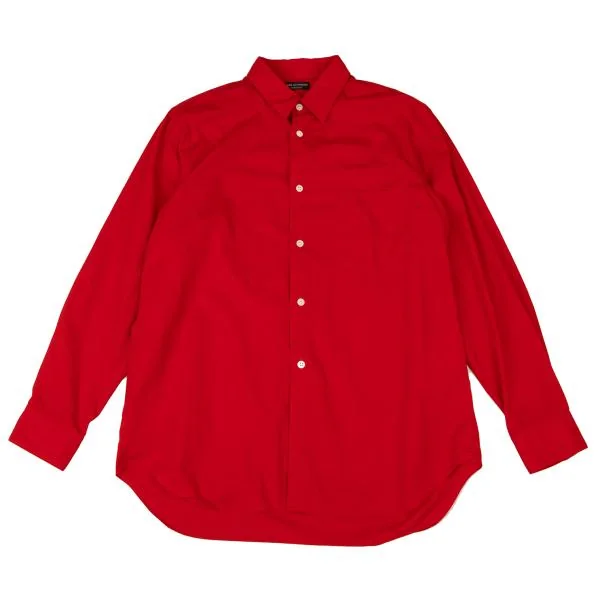 COMME des GARCONS HOMME PLUS Cotton Patch Pocket Shirt Red S-M K-146763_001