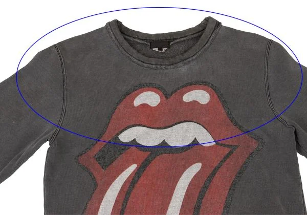 COMME des GARCONS HOMME PLUS Rolling Stones Sweat Shirt K-146768_002