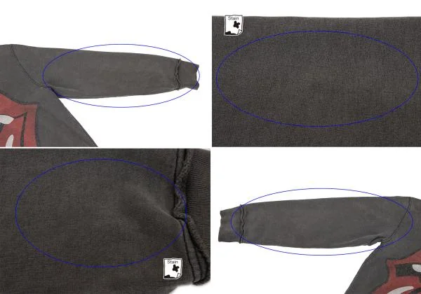 COMME des GARCONS HOMME PLUS Rolling Stones Sweat Shirt K-146768_008