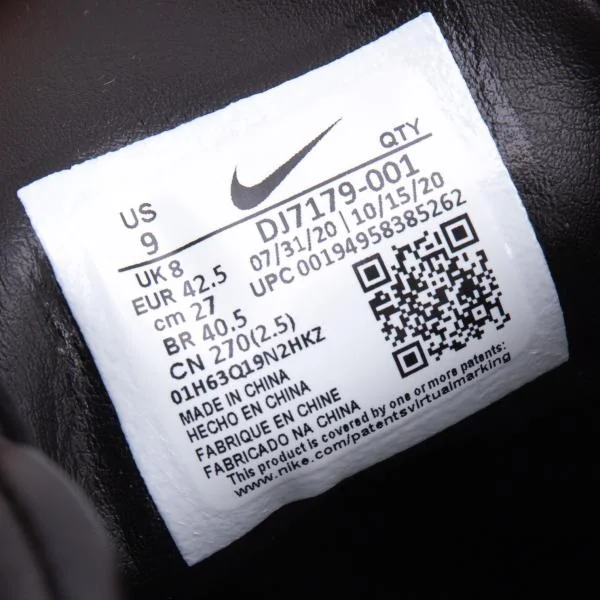 ブラックコムデギャルソン×ナイキBLACK COMME des GARCONS×NIKE エアズームタラリアトリプルブラックスニーカー  黒27cm K-146772_015