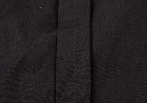 ジャンポールゴルチエ ファムJean Paul GAULTIER FEMME コットンギャザーデザインストレッチノースリーブブラウス 黒38 K-146779_011