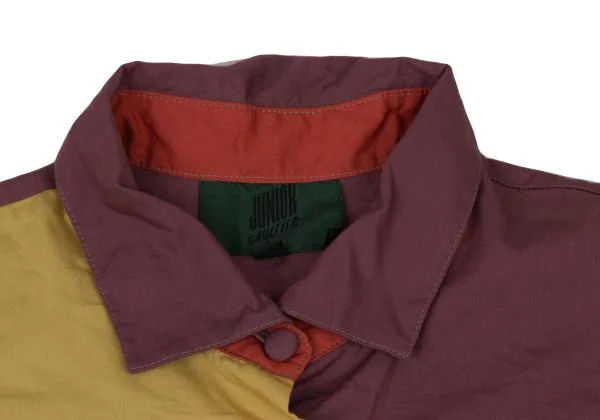 JUNIOR GAULTIER Cotton Color Scheme Long Sleeve Shirt K-146785_006